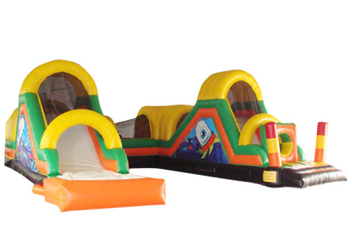 Tunnel inflatable obstacle course