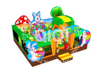 Happy-easter-inflatable-playground