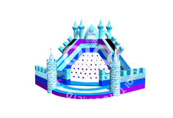 frozen castle slide
