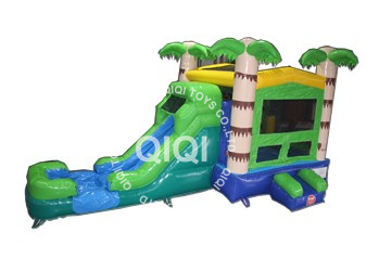 jungle inflatable castle