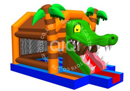 Crocodile bouncy castle