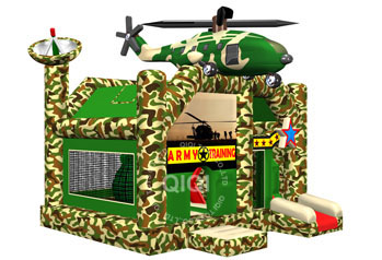 Army with camouflage helicopter combo
