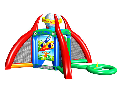 4 in 1 interactive inflatable sport game