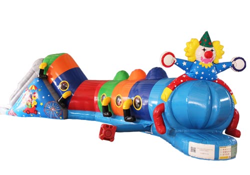 46ft Inflatable Clown Tunnel