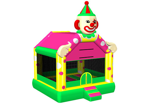 Commercial Clown Bounce House