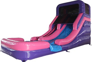 Commercial inflatable pool water slide