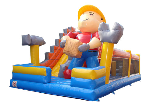 Construction Field Inflatable Playground