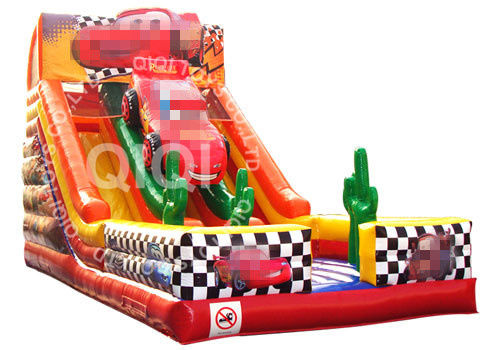 Disney Cars Double-Lane Inflatable Slide