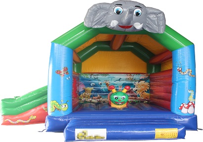 Elephent inflatable bounce house
