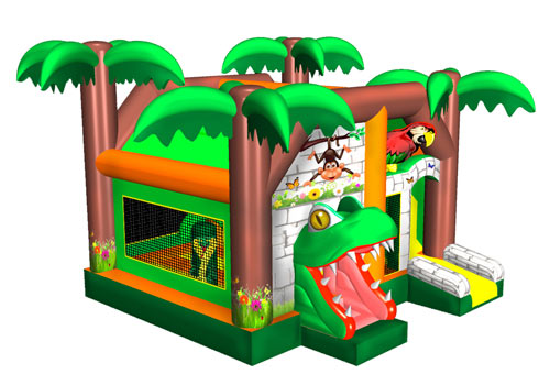 Happy Forest Inflatable Combo Bouncer