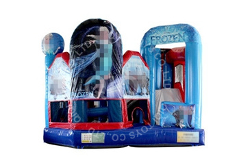 Inflatable Frozen  Bouncy Castle 5 In 1 Combo
