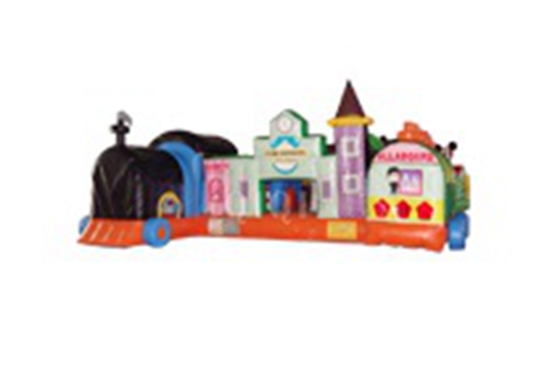 Inflatable Fun express Train station