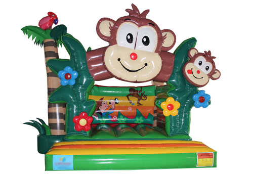 Inflatable Monkey N Forest Jumper