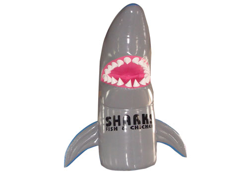Inflatable Shark Advertising
