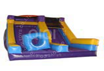Inflatable Water Slide with pool