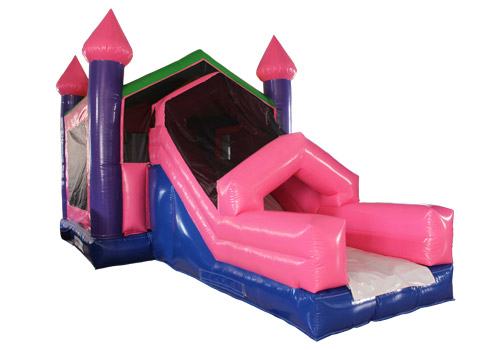 Inflatable princess Castle Slide Combo