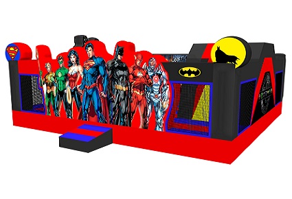 Justice League Fun City Inflatable