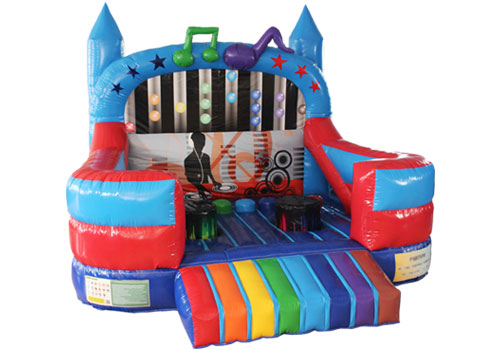 Music Tempo Inflatable Disco Bouncer