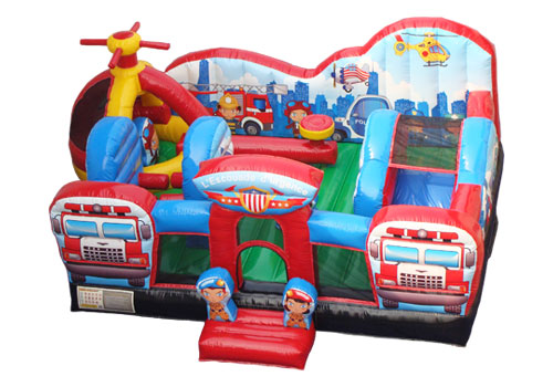 Rescue Squad Inflatable Playground