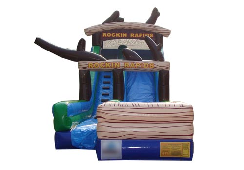 Rockin Rapids Inflatable Slide