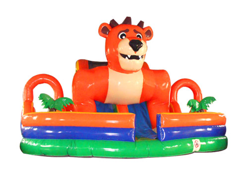 Lion Inflatable Playground Slide