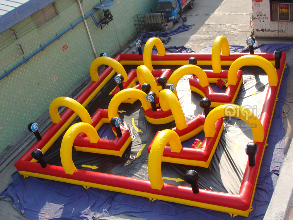 inflatable race
